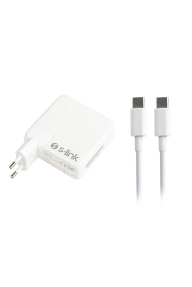 S-LINK  Apple Macbook Modelleri/notebook Için 61 W Usb-c Güç Adaptörü - Sl-nbam14 ürün görseli 1