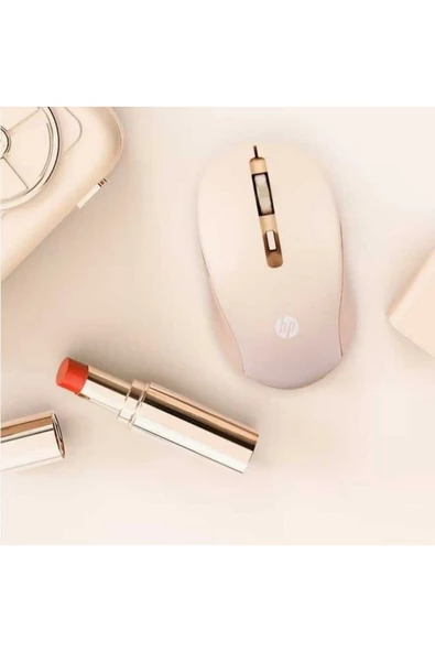 HP S1000 Plus Kablosuz Sessiz Mouse Rose Gold - Resim 5
