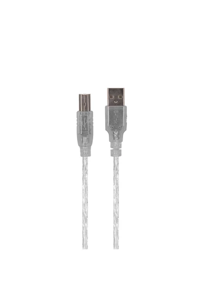 Bluesery  SL-U2015 Usb 2.0 1.5M Şeffaf Yazıcı Kablosu ürün görseli 1