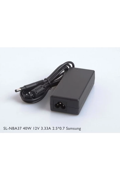 S-LINK  Samsung Atıv Smart 12v 3.33a 40w 2.5mm 0.7mm Notebook Uyumlu Adaptör Sl-nba37 ürün görseli 1