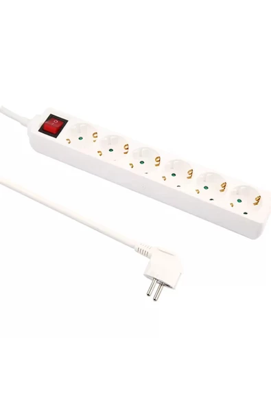 Philips  Sps1060a/513500w 16a 6'lı Priz 2 Mt - Resim 2