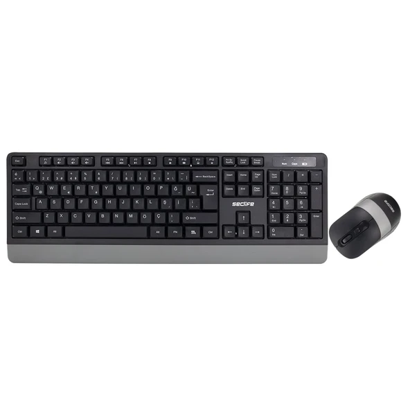 Seclife SLK-4540WQ Usb Kablosuz Klavye Mouse Set ürün görseli 1