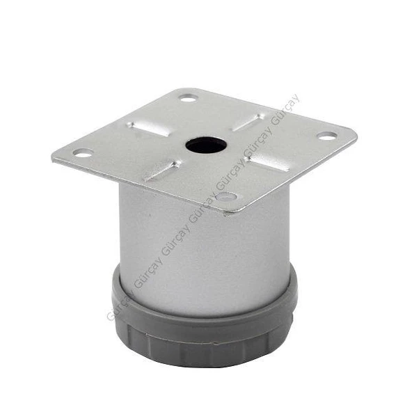 Metal Mobilya Ayağı 42mm Mat Krom - Resim 2
