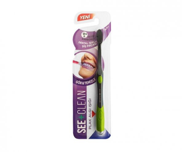 See Clean Dental Işıklı Diş Fırçası - Yeşil ürün görseli 1