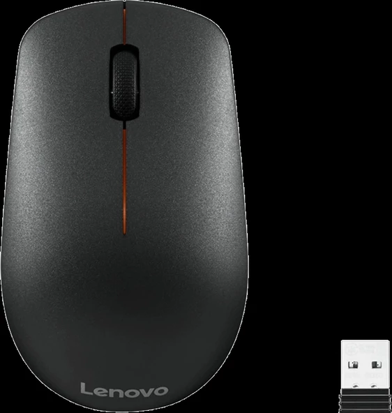LENOVO 400 1200 DPI Kablosuz Mouse Siyah ürün görseli 1