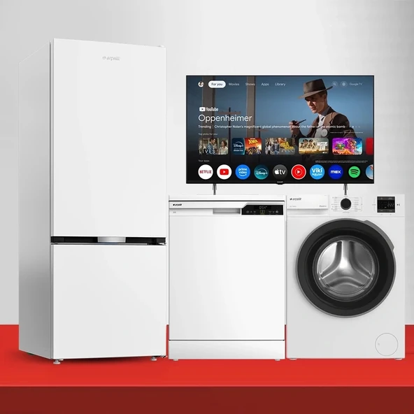 Arçelik Netflix Tv'li Beyaz Çeyiz Paketi ürün görseli 1