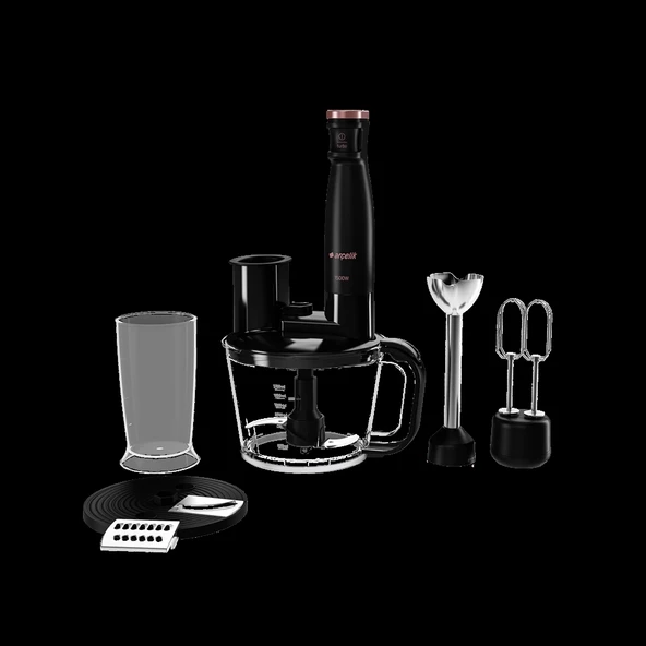 Arçelik Siyah Mega Robot Set - Resim 4
