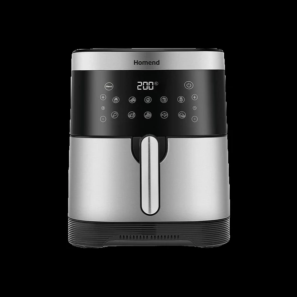 Homend Airfryday Inox 2512H XXXL Dokunmatik Ekran 10 Programlı Airfryer ürün görseli 1