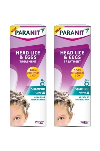 PARANİT Baş Biti  Sirke Tedavisi 100 ml Şampuan 2 Kutu ürün görseli 1