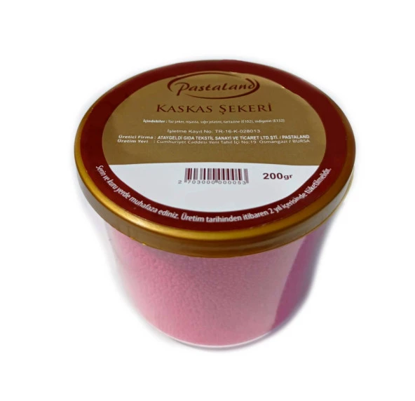 Pembe Kaskas Şekeri 200 Gr - Resim 2