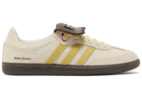 adidas x Wales Bonner Samba Cream Yellow ürün görseli 1