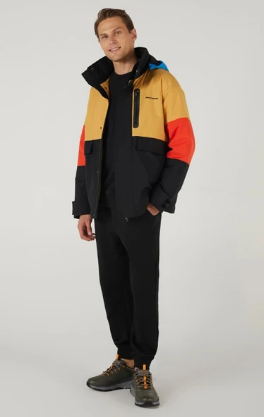 Skechers S242065 M Outerwear Coated Jacket Erkek Günlük Mont ürün görseli 1