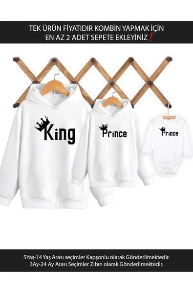 Baba Oğul King Prince(TEK ÜRÜN FİYATIDIR KOMBİN YAPMAK İÇİN EN AZ 2 ADET SEPETE EKLEYİNİZ) ürün görseli 1