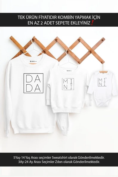 Baba Oğul Kız Dada Mini(TEK ÜRÜN FİYATIDIR KOMBİN YAPMAK İÇİN EN AZ 2 ADET SEPETE EKLEYİNİZ) ürün görseli 1