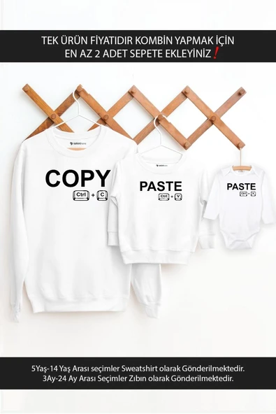Baba Oğul Kız Copy Paste(TEK ÜRÜN FİYATIDIR KOMBİN YAPMAK İÇİN EN AZ 2 ADET SEPETE EKLEYİNİZ) ürün görseli 1