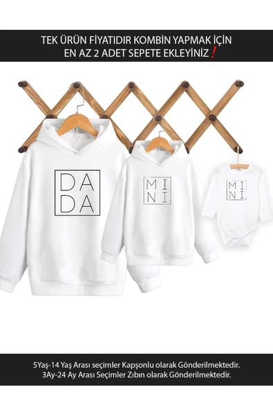 Baba Oğul Kız Dada Mini(TEK ÜRÜN FİYATIDIR KOMBİN YAPMAK İÇİN EN AZ 2 ADET SEPETE EKLEYİNİZ) ürün görseli 1