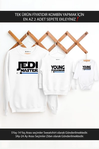 Baba Oğul Jedi Master(TEK ÜRÜN FİYATIDIR KOMBİN YAPMAK İÇİN EN AZ 2 ADET SEPETE EKLEYİNİZ) ürün görseli 1