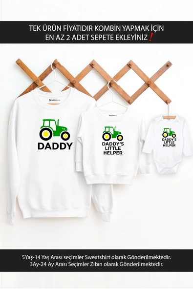 Baba Oğul Kız Traktör Daddy Helper(TEK ÜRÜN FİYATIDIR KOMBİN YAPMAK İÇİN EN AZ 2 ADET SEPETE EKLEYİN ürün görseli 1