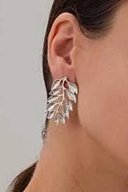 Kadın Özel Tasarım Yaprak Model Küpe ZYN5 ürün görseli 1
