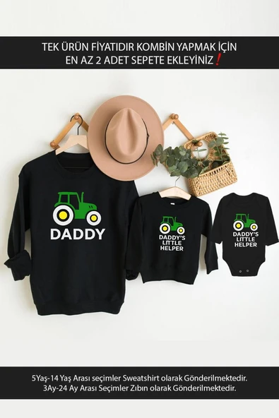 Daddy Little Helper Baba Oğul Kız TEK ÜRÜN FİYATIDIR KOMBİN YAPMAK İÇİN EN AZ 2 ADET SEPETE EKLE ürün görseli 1