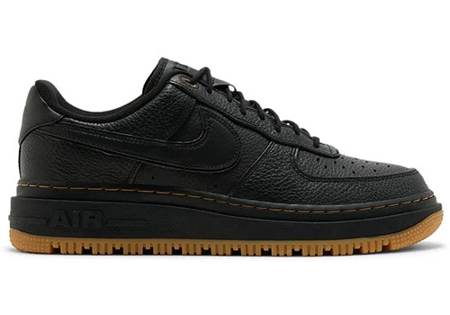 Nike AF1 luxe black gum ürün görseli 1