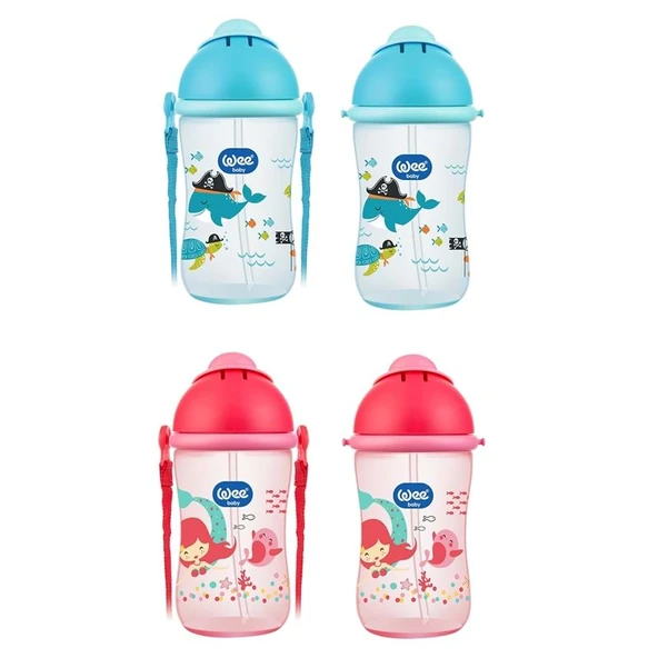 Wee Baby Pipetli Bardak 380ML (Kod:171) Seçenekli ürün görseli 1