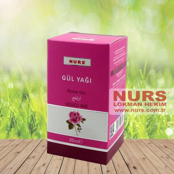 NURS LOKMAN GÜL YAĞI 20 ML SAF VE SOĞUK SIKIM ürün görseli 1