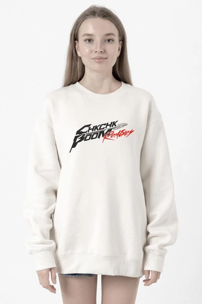 Stray Kids Chk Chk Boom Beyaz Kadın 2ip Sweatshirt ürün görseli 1