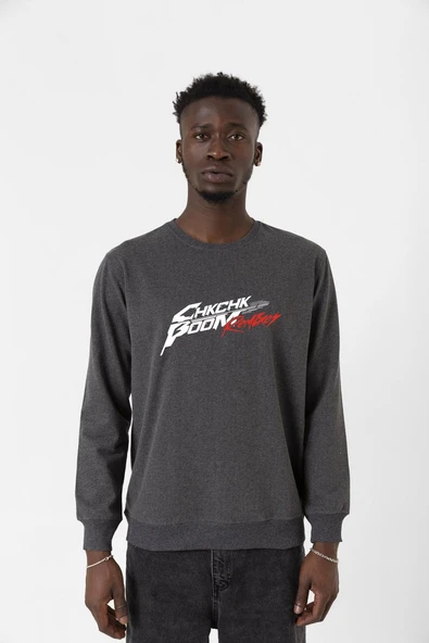 Stray Kids Chk Chk Boom Füme Erkek 2ip Sweatshirt ürün görseli 1