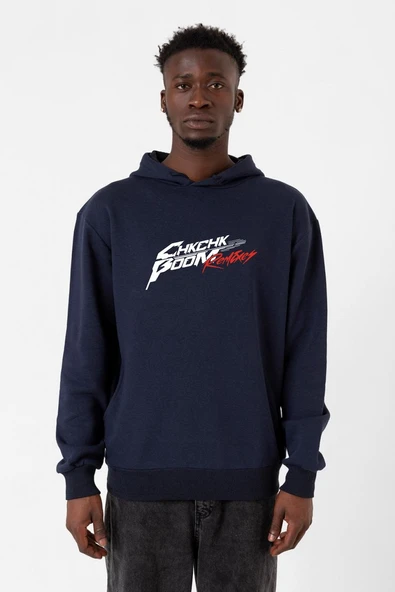 Stray Kids Chk Chk Boom Lacivert Erkek 3ip Kapşonlu ürün görseli 1