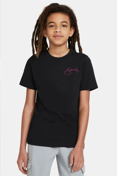 Blackpink Jennie Signature Siyah Çocuk Tshirt ürün görseli 1