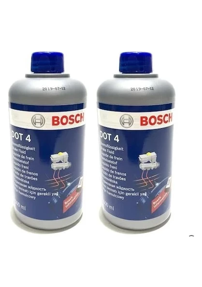 Bosch Dot 4 Fren Hidroliği 500 ml X 2 adet ürün görseli 1