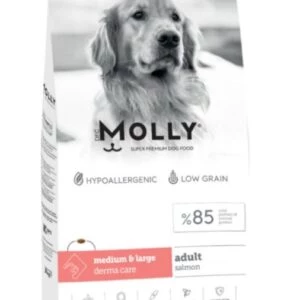 Molly Medium Large Adult Somonlu Yetişkin Köpek Maması 2 Kg - Sağlıklı Cilt ve Güçlü Bağışıklık ürün görseli 1