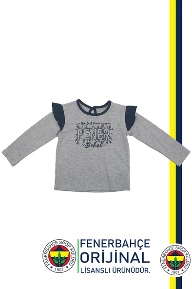 Fenerbahçe Orijinal Lisanslı Uzun Kol Lacivert Bebek Sweat ürün görseli 1