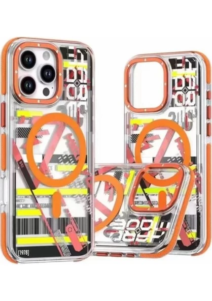 Gpack Apple iPhone 16 Pro Kılıf PX Graffito Desenli Silikon ürün görseli 1