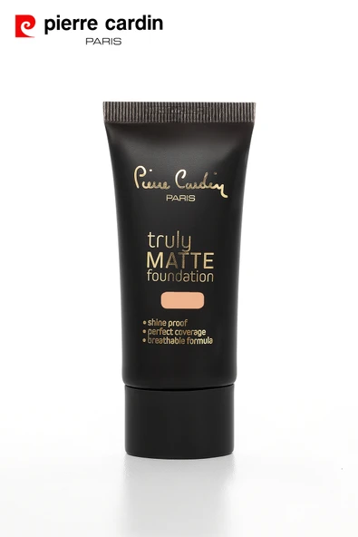 Pierre Cardin Truly Matte Fondöten - Medium Beıge ürün görseli 1