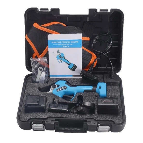 Suca SC-8612A 45mm Profesyonel Akülü Bahçe Budama Makası (Kablolu veya Kablosuz Kullanım) ürün görseli 1