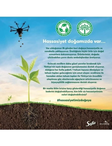 Sofia 3 Katlı 32'li Tuvalet Kağıdı - Resim 3
