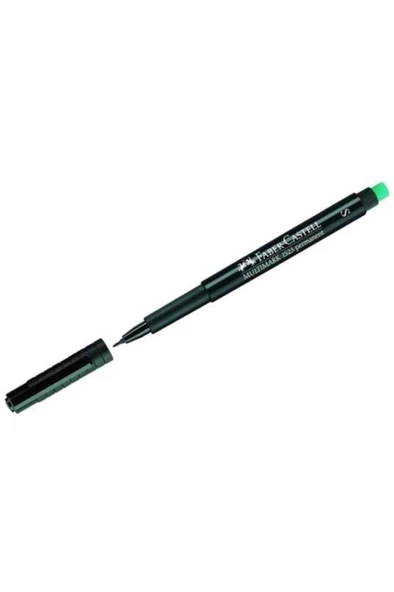 Faber Castell Asetat Kalem (S) Siyah 5010152399000 ürün görseli 1