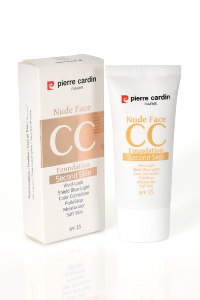 Pierre Cardin Nude Face CC Cream (spf 15) - Light - Resim 10