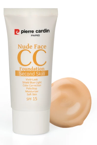 Pierre Cardin Nude Face CC Cream (spf 15) - Light ürün görseli 1
