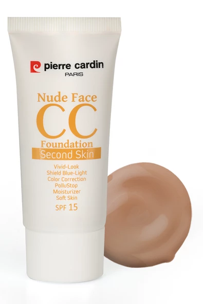 Pierre Cardin Nude Face CC Cream (spf 15) - Medium Deep ürün görseli 1