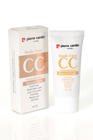 Pierre Cardin Nude Face CC Cream (spf 15) - Medium - Resim 5