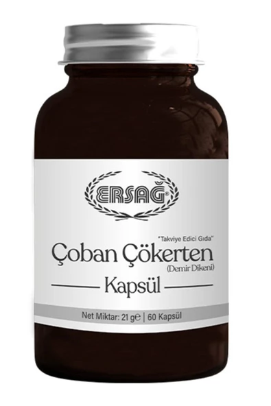 Ersağ Çoban Çökerten Demir Dikeni Kapsül 60 Adet ürün görseli 1
