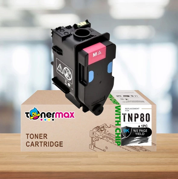 Konica Minolta TNP-80 Muadil Toner Kırmızı Bizhub C3320i ürün görseli 1
