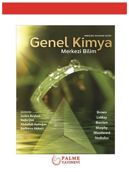 GENEL KİMYA MERKEZİ BİLİM (ÇEVİRİ) (PALME) ürün görseli 1