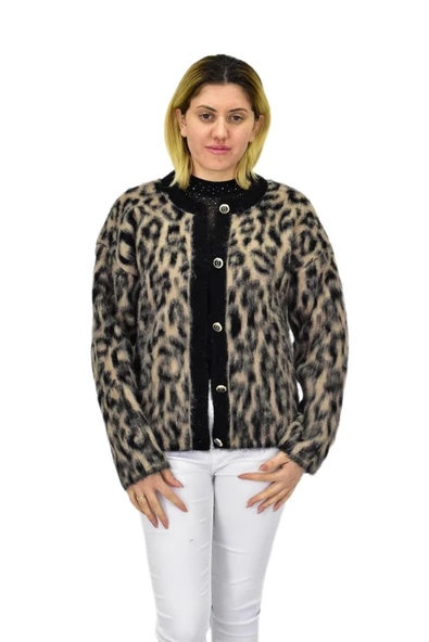 Kadın Yumoş Triko Hırka BGL-ST04088 ürün görseli 1