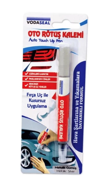 Vodaseal Oto Rötuş ve Çizik Giderici Boya Kalemi  Gümüş ürün görseli 1