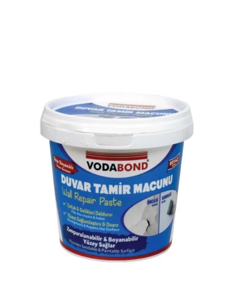 Vodabond Duvar Tamir Macunu Beyaz 500gr ürün görseli 1