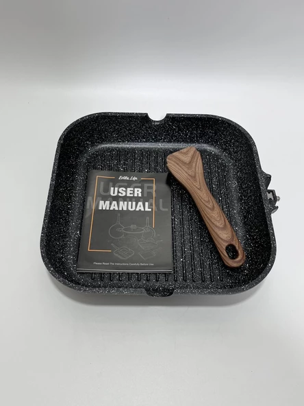 Eslite Life Granit Izgara Tavası 28cm - Resim 3